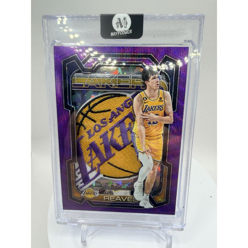 Art Card Austin Reaves With Lakers Patch Made By Mayflower Custom Cards